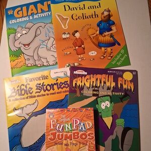 Coloring/Activity Book Set